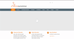 Desktop Screenshot of learntoauction.com
