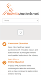 Mobile Screenshot of learntoauction.com